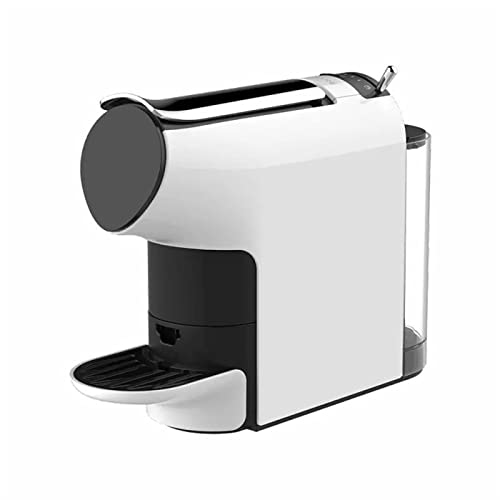 DieffematicKF Cafetera Control automático inteligente de la máquina de café en cápsula completamente automático para el hogar y la oficina pequeño Espresso Multi-flav (Color : White, Size : EU)