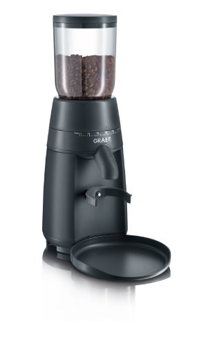 Graef CM702EU - Molinillo de café (128 W), color negro mate