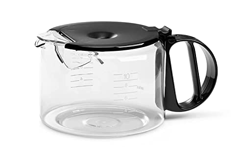 Braun Aromaster KFK10L Jarra De Recambio Para Cafetera De Goteo, 10 Tazas, Vidrio, Transparente