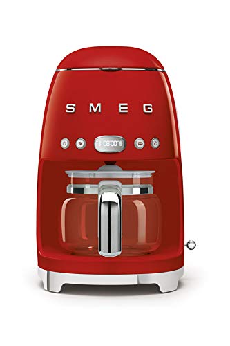 Smeg DCF02RDEU DCF02RDEU/PGAU/WHAU/CRAU/PBAU/SSAU Cafetera de filtro, acero