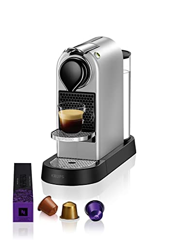 Krups Nespresso Citiz Máquina de café en cápsulas 1L Silver YY4118FD