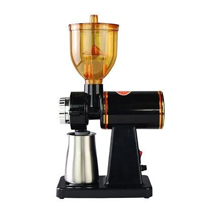 Cafeteras Expresso Máquina de molinillo de grano de café Partículas totalmente automática desmontable 8 Archivo Ajustable de alta capacidad para el Hogar y la Oficina ( Color : A , Plug Type : JP )