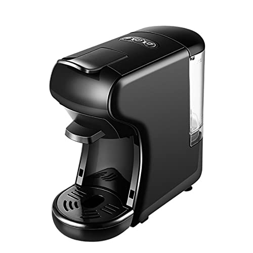 YAOUFBZ Cafetera Cafetera Automática Cafetera Express Super Automática para Espresso y Cappuccino Versión Mejorada Cafetera Multi Cápsulas Compatible 3 en 1 Cafetera