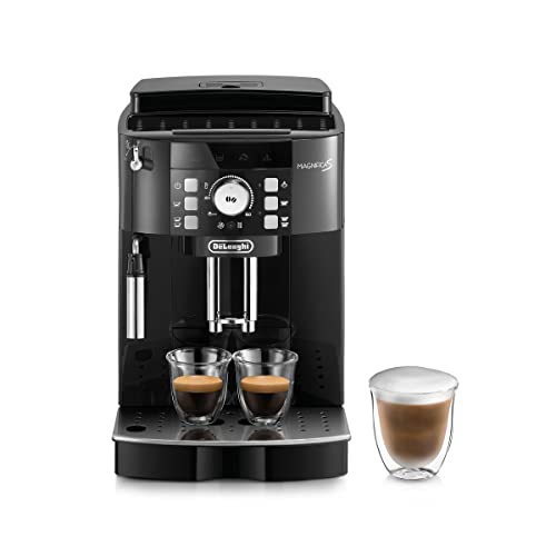 De'Longhi ECAM 21.110.B Cafetera automática, 1450 W, 1.8 litros, 0.01 Decibeles, plástico, Negro