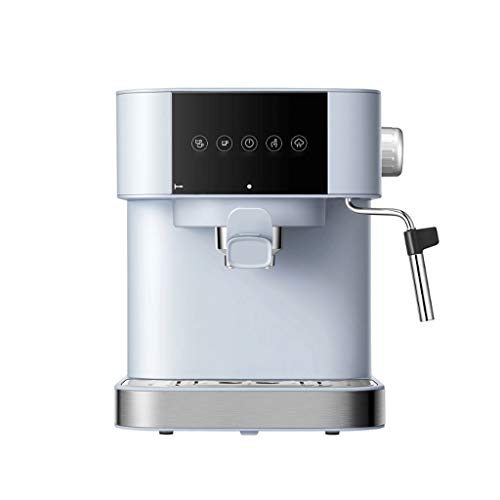 LYKYL 15 bar Máquina de café expresso, acero inoxidable compacto Cafetera exprés con leche vaporizador Wand, café profesional de la máquina de café express