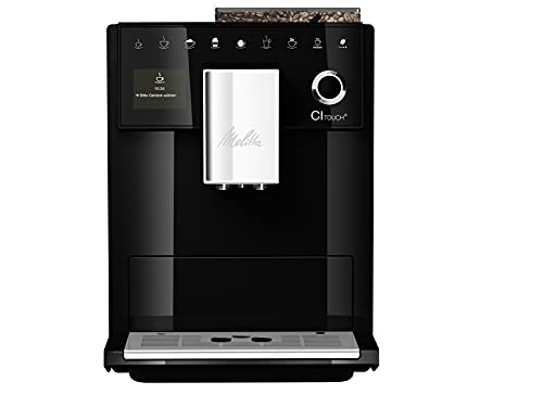 Melitta CI Touch F630-102, Cafetera Superautomática, Molinillo Silencioso, Pantalla Táctil TFT de Alta Resolución, Contenedor de Leche Externo, Negro