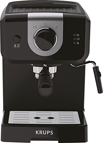 Krups XP320840 Opio - Máquina de café de vapor y bomba, color negro