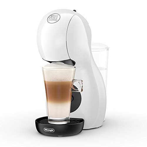 Nescafé Dolce Gusto De'Longhi Pequeño XS EDG110.WB - Máquina de café espresso y otras bebidas en Cápsula, Manual, 0.8l, Blanco