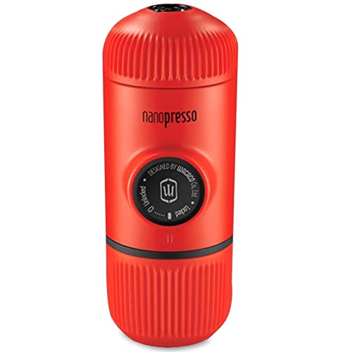 WACACO Nanopresso, incluye funda, color rojo