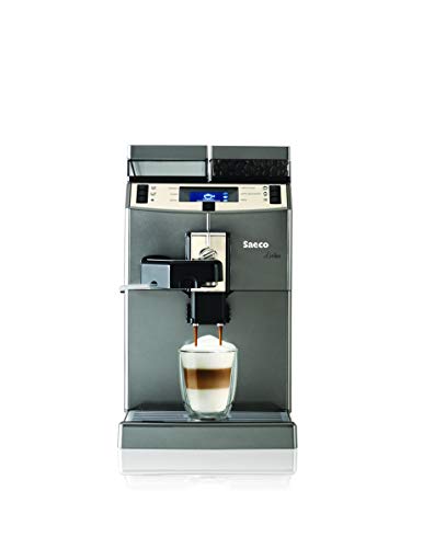 Saeco 10004768 Cafetera automática, 1850 W, 1 Cups, 80 Decibeles, Acero Inoxidable, Negro