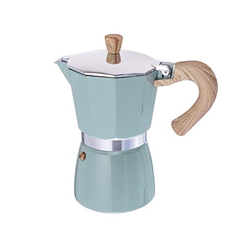 Multifunción Cafetera Moka Aluminio Cafetera Espresso para Estufa Cafetera Italiana Clásica Cafetera Espresso para Estufa Cafetera Mocha Adecuada para Placa Inducción