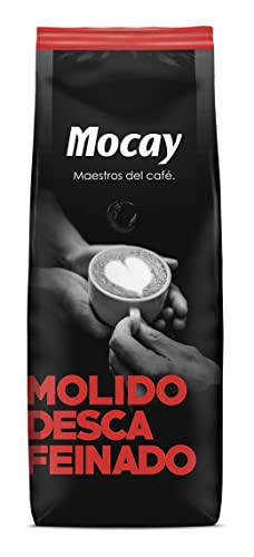 Mocay – Pack 6 Paquetes de Café Molido Descafeinado – 6 x 250 gr