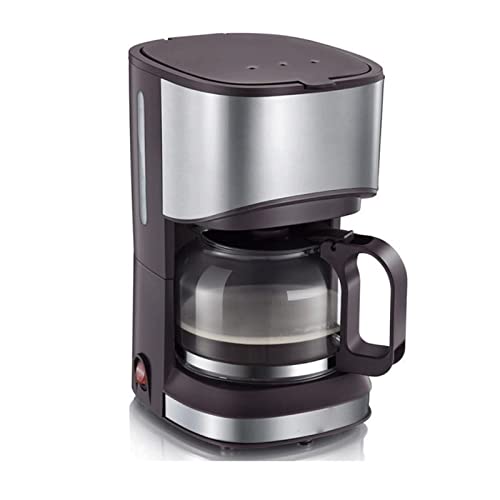 SKIMT Mini cafetera de extracción doméstica tipo goteo, botella de vidrio que puede mantener el calor, puede hacer cafetera perfumada (color: negro, tamaño: UE)