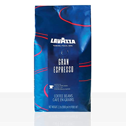 Lavazza Grand Espresso, Café en Grano, Pack de 6, 6 x 1000g