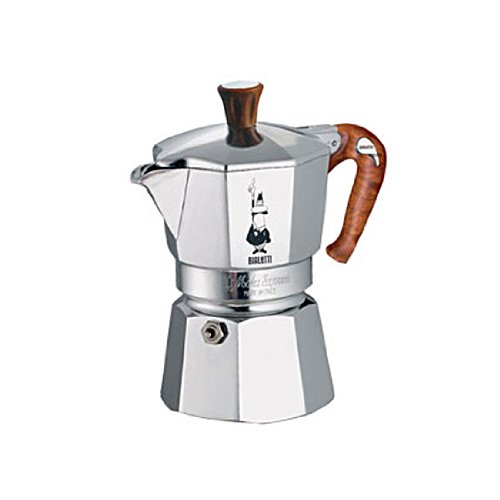 Bialetti Moka express - Cafetera (Cafetera turca, De café molido, Aluminio)