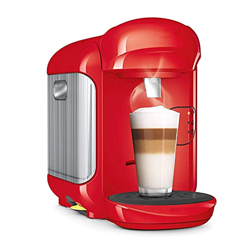 cafetera Máquina café totalmente automática, 1300 vatios, 0,7 litros - rojo para Camping Viajes RV Senderismo Oficina