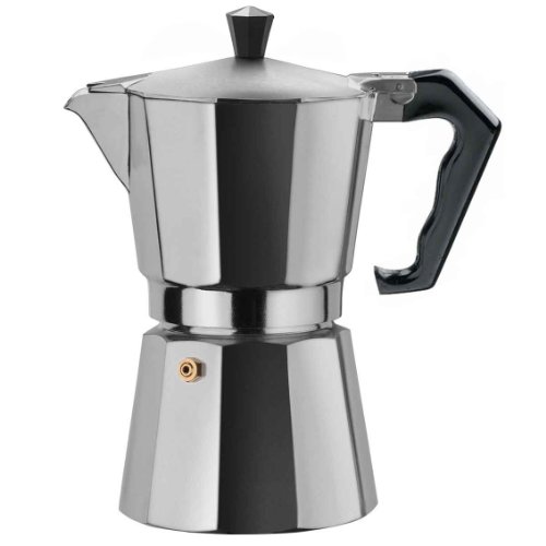 Gnali & Zani Brasil Espresso-Cafetera de aluminio für 9 Tassen