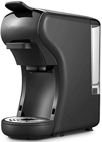 YINGGEXU Cafetera Máquina de café,Hogar Pequeño automática Cafetera exprés,3-en-1 Multi-función del café Express de la máquina,Comercial Cafetera,cápsula de café de la máquina/Negro