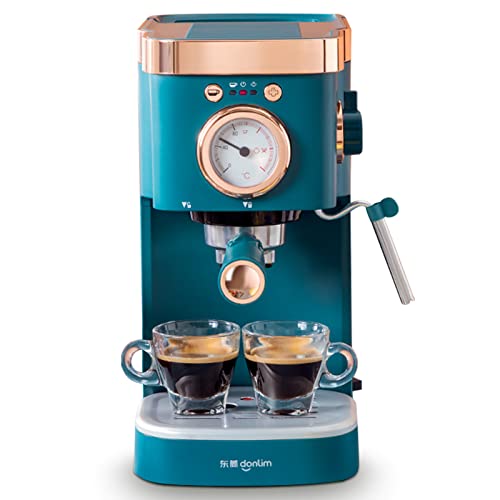 DieffematicKF Cafetera Máquina de café eléctrica de 20 bar, cafetera espresso portátil completamente automática