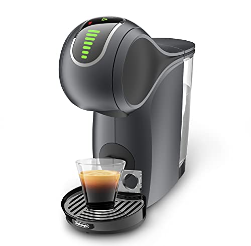 De'longhi Nescafé Dolce Gusto, Genio S Touch EDG426.GY, cafetera en cápsulas, espresso, capuchino, café con leche y más, gris pizarra