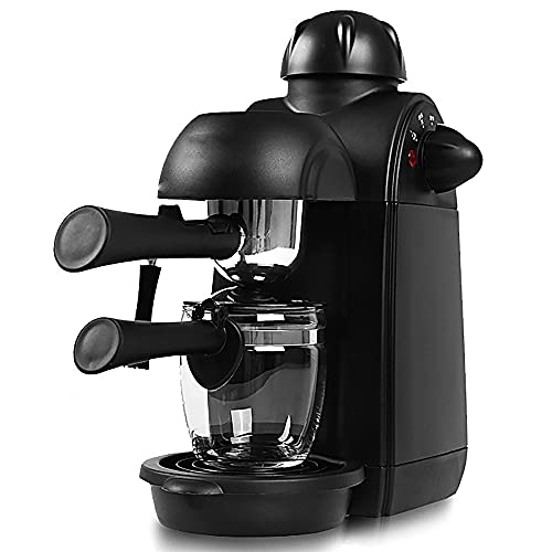 BHBCA Cafetera De Goteo, Máquina De Café, como Filtro De Café Reutilizable Y Removible, Cafetera Sin Filtro (Negro)