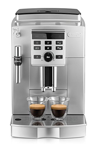 DeLonghi ECAM 25.120.SB - Cafetera (Independiente, Máquina espresso, 1,8 L, 1450 W, Negro, Plata)