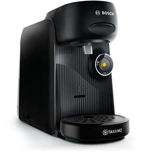 Bosch, Cafetera TASSIMO FINESSE para preparar múltiples bebidas, TAS16B2, hasta 40 bebidas, IntensityBoost, INTELLIBREW, negro intenso