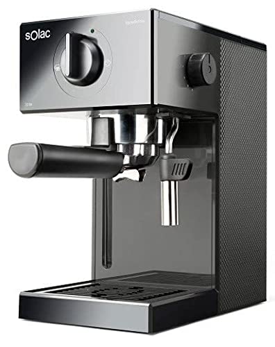 Solac Cafetera espresso Squissita Easy Graphite 20bares 1,5L vaporizador