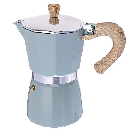 Multifunción Cafetera Moka aluminio clásica cafetera espresso para estufa cafetera italiana cafetera clásica cafetera para estufa cafetera espresso adecuada para estufa gas horno cerámica placa ind