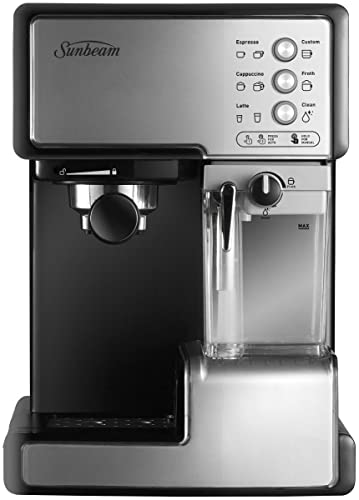Mr. Coffee Cafe Barista Espresso Maker with Automatic milk frother, BVMC-ECMP1000 by Mr. Coffee