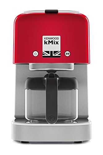 Kenwood kMix Independiente, Cafetera de filtro, 750 ml, De café molido, 1000 W, Rojo (Spicy Red)