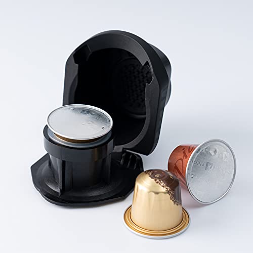 Adaptador para cápsulas Nespresso Original ,adaptador reutilizable compatible con Dolce Gusto Genio S /Piccolo XS