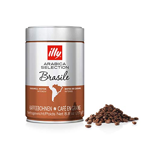 Illy - Café brésilien Monoarabica en grains 250 g