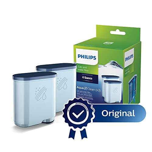 Philips Original 2 FiltrI Antical para el Agua para Cafetera Superautomática AquaClean - Para Café de Calidad y Aroma Intenso (CA6903/22)