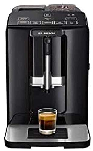 Bosch TIS30129RW - Cafetera (Independiente, Máquina espresso, 1,4 L, Granos de café, De café molido, 1300 W, Negro)