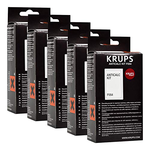 Krups - Kit Anticalcaire et détartrant -Lot de 5 - F054