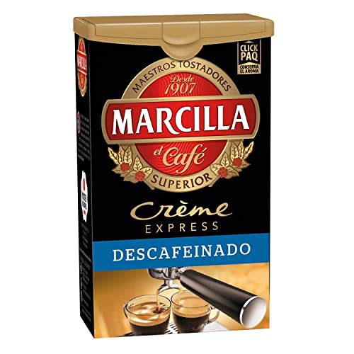 Marcilla Café Molido Crème Express Descafeinado Mezcla 250 g