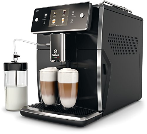 Philips Saeco Xelsis Independiente Máquina espresso Negro 1,6 L Totalmente automática - Cafetera (Independiente, Máquina espresso, 1,6 L, Granos de café, Molinillo integrado, Negro)