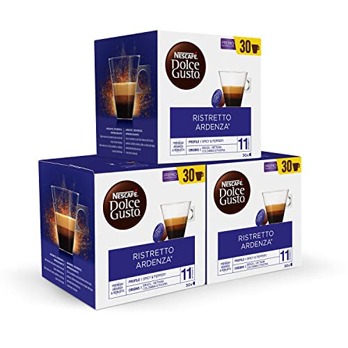 Dolce Gusto NESCAFÉ Ristretto Ardenza - x3 pack de 30 cápsulas - Total: 90 cápsulas