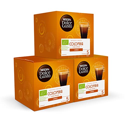 NESCAFÉ Dolce Gusto Orígenes COLOMBIA - x3 pack de 12 cápsulas - Total: 36 cápsulas