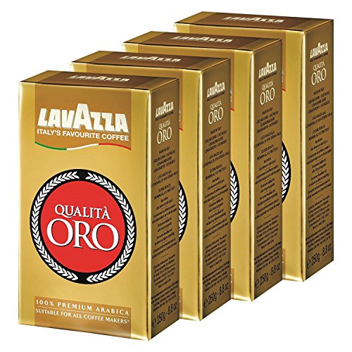 Lavazza Qualità ORO, Café Molido, 4x 250g